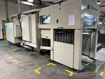 Die cutting Bobst SP102EII