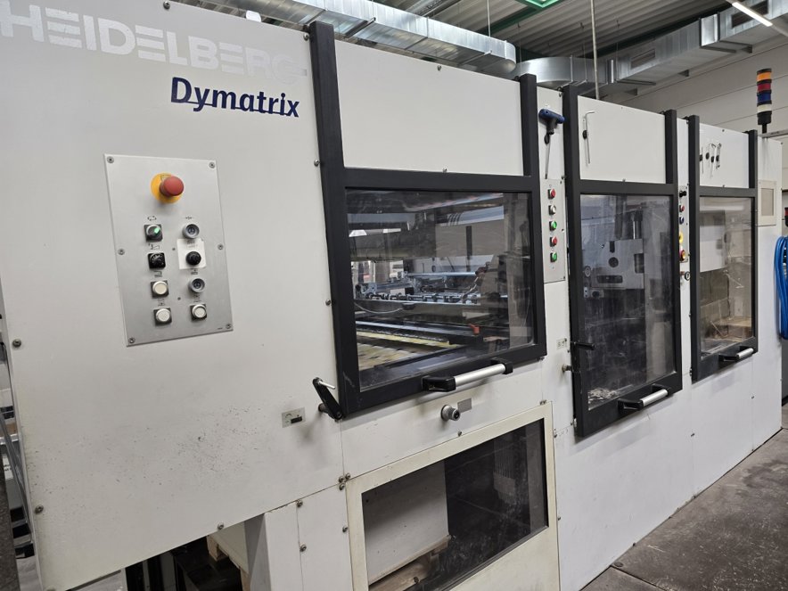 Die cutting Heidelberg Dymatrix 105 CS