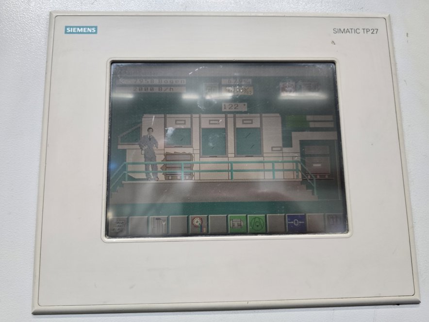 Die cutting Heidelberg Dymatrix 105 CS