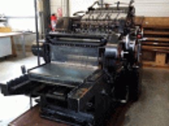 Die cutting Heidelberg KSBA