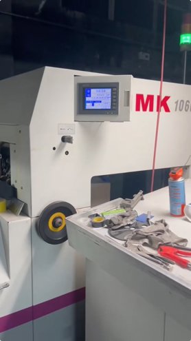 Die cutting MK 1060E