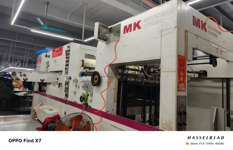 Die cutting MK 1050