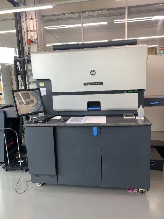 HP Indigo 7900 Printing Machinery, 2018, Oslo, Norway