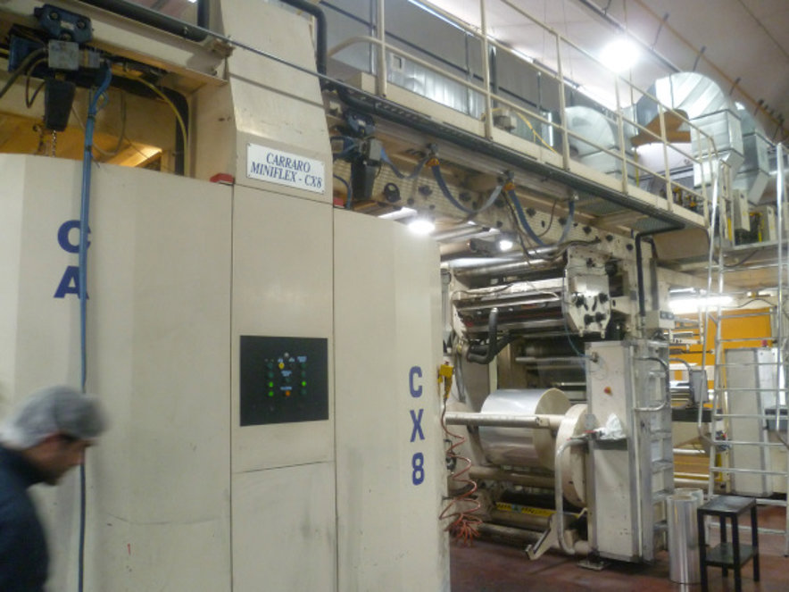 Flexographic equipment Carint Miniflex CX8