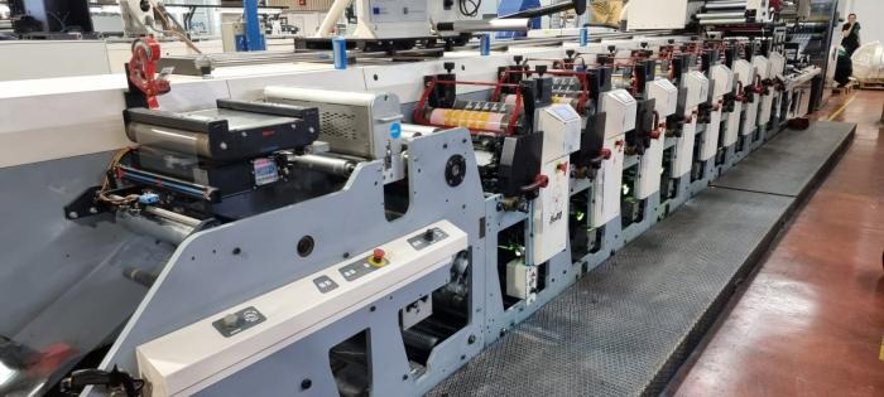 Flexographic equipment MPS Systems B.V. EF 410/8