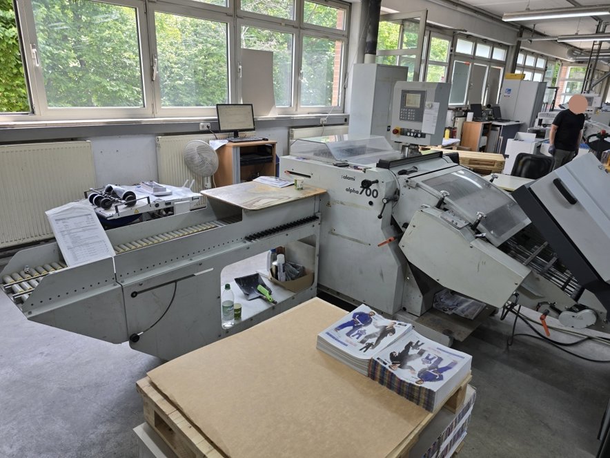 Folding Machine Heidelberg Stahlfolder TH 66/64 - FFH