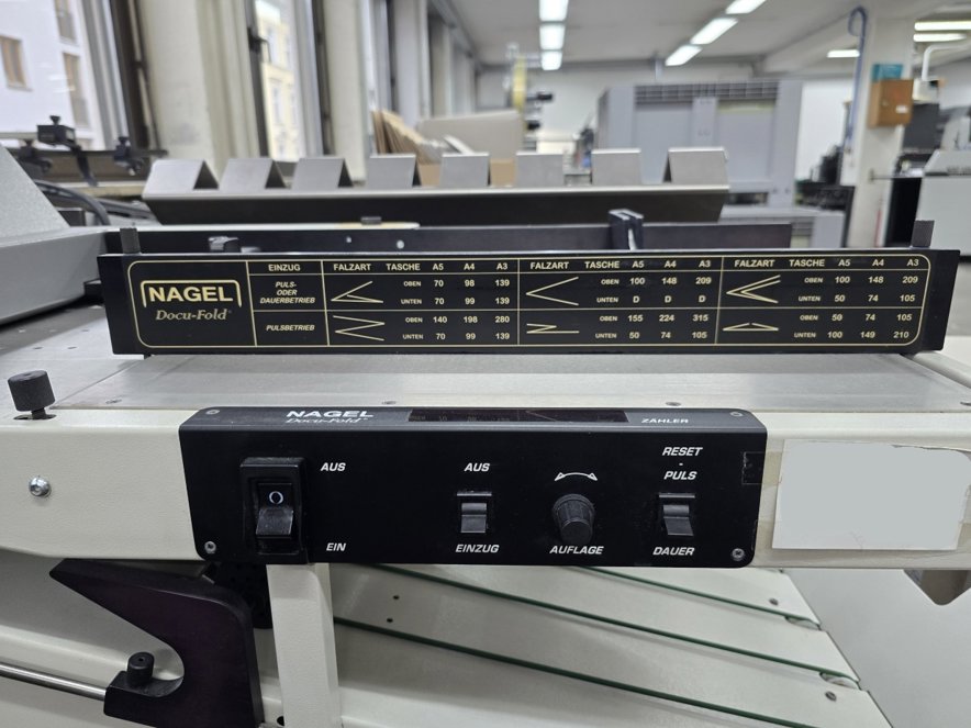 Folding Machine Nagel Docufold