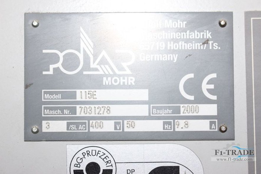 Guillotines Polar 115 E