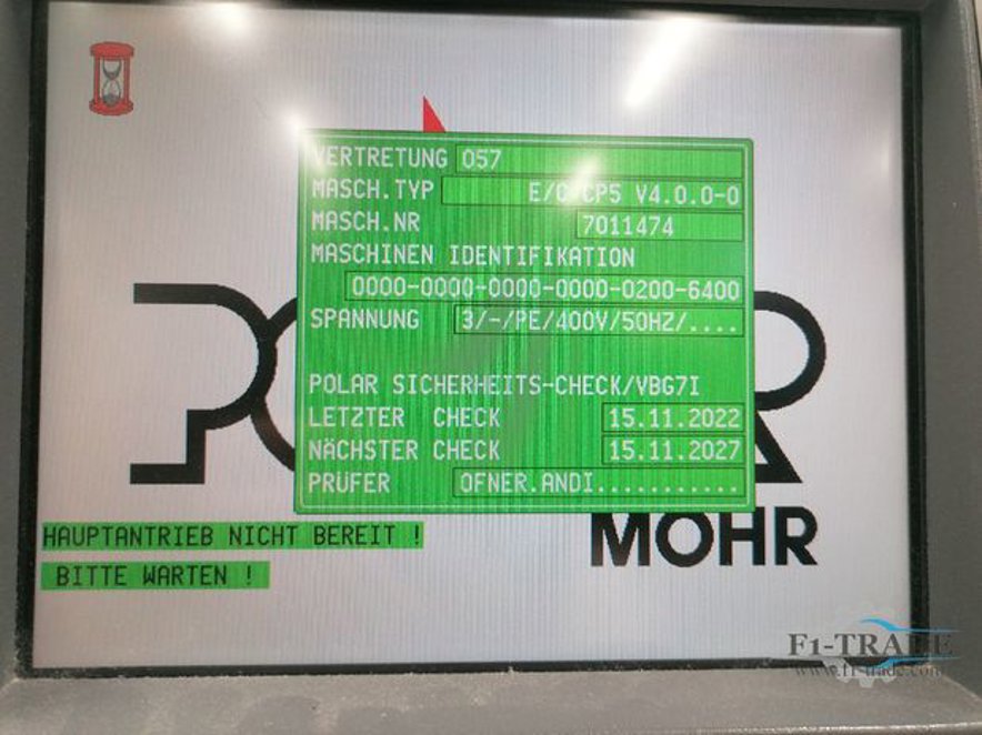 Guillotines Polar 92 E