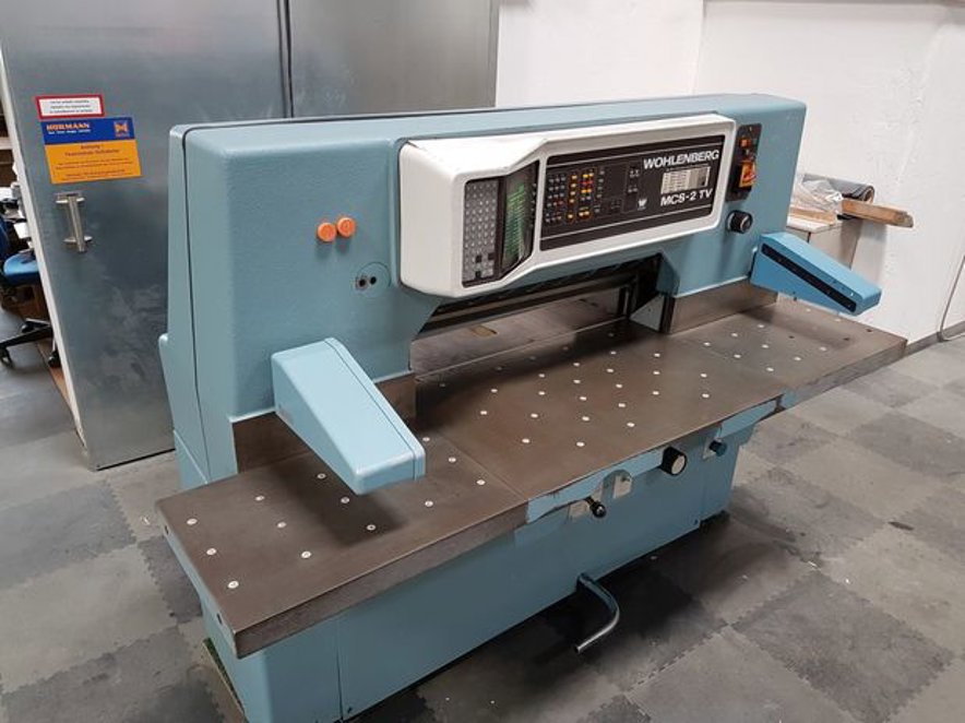 Guillotines Wohlenberg 92 MCS-2 TV