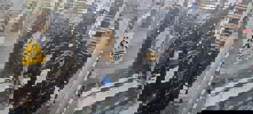 Hot Foil Stamping Heidelberg S-Cylinder with Gold Foil and 2 Pull System