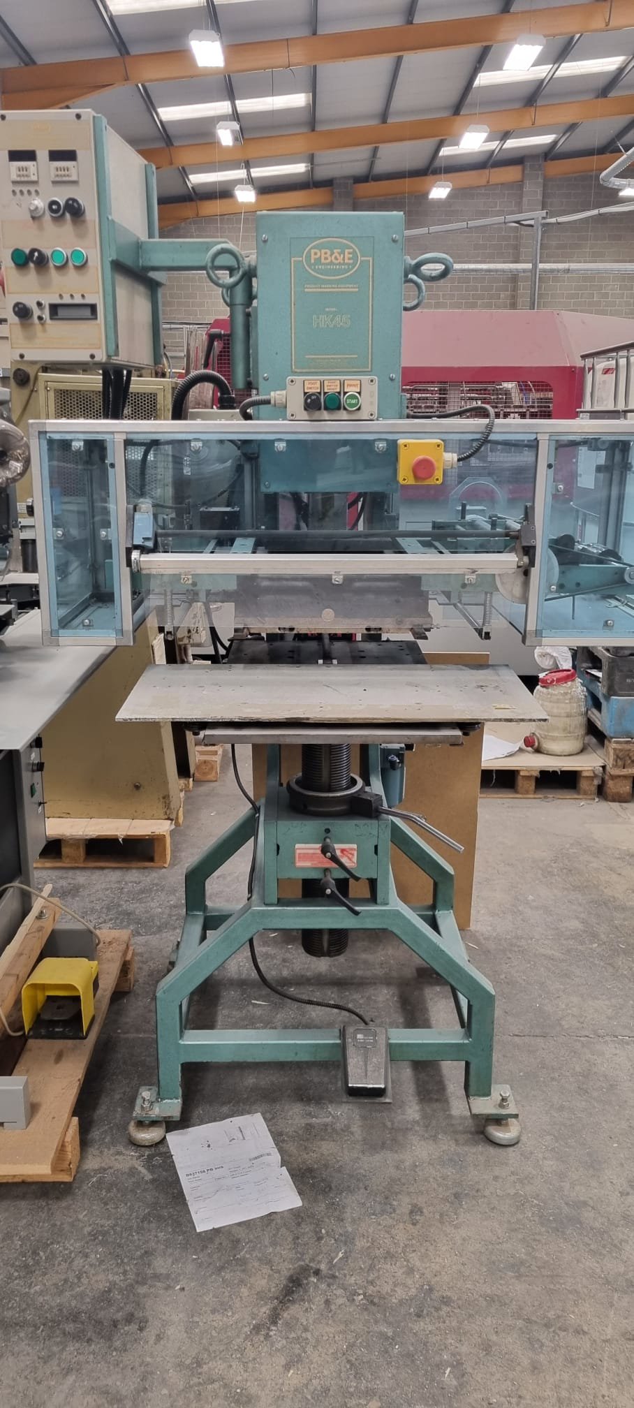  PB&E HK45 Finishing & Postpress, 1986, Hampshire, United Kingdom
