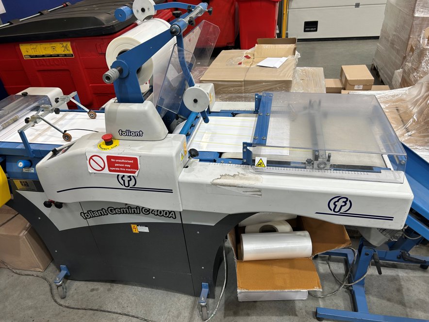 Laminating and coating Foliant Gemini C 400 A