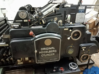 Heidelberg Cylinder S Printing Machinery, , Isère, France