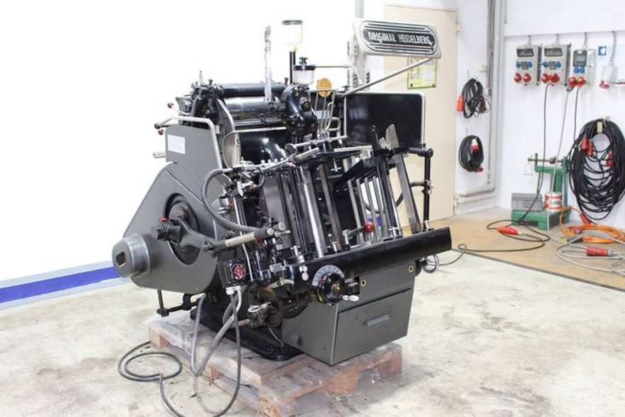 Letterpress Heidelberg OHT