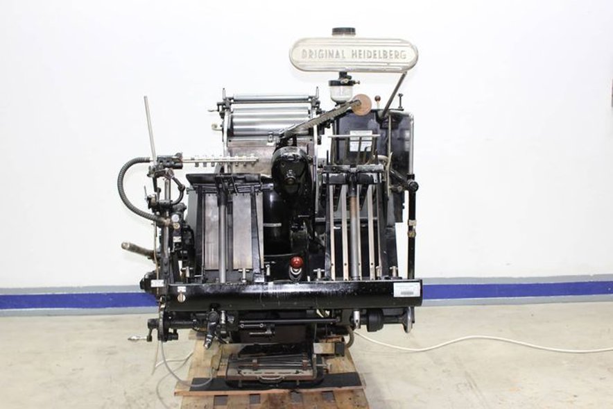 Letterpress Heidelberg OHT