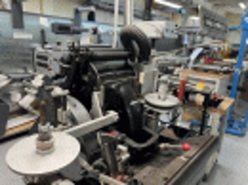 Letterpress Heidelberg OHT Roll Label