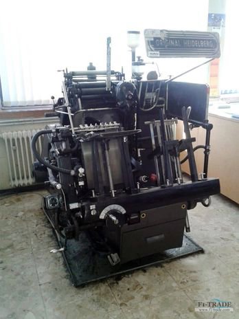 Letterpress Heidelberg OHT