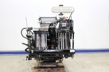 Letterpress Heidelberg OHT