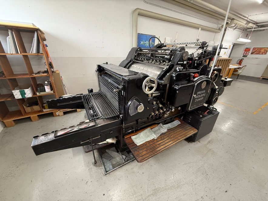 Letterpress Heidelberg OHZ - SBG