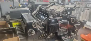 Heidelberg Cylinder S Printing Machinery, 1961, England, United Kingdom