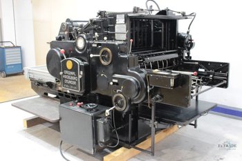 Heidelberg SBB Printing Machinery, 1969, Mittelfranken, Germany