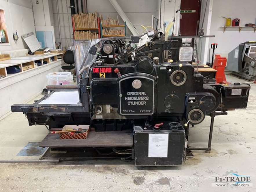 Letterpress Heidelberg SBG