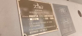 Paper/Sheet Cutting Machines Polar 115 XC