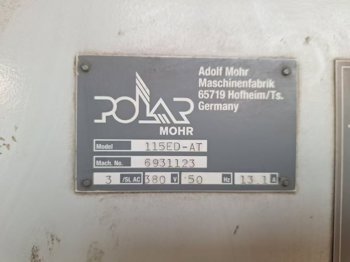 Paper/Sheet Cutting Machines Polar 115 ED