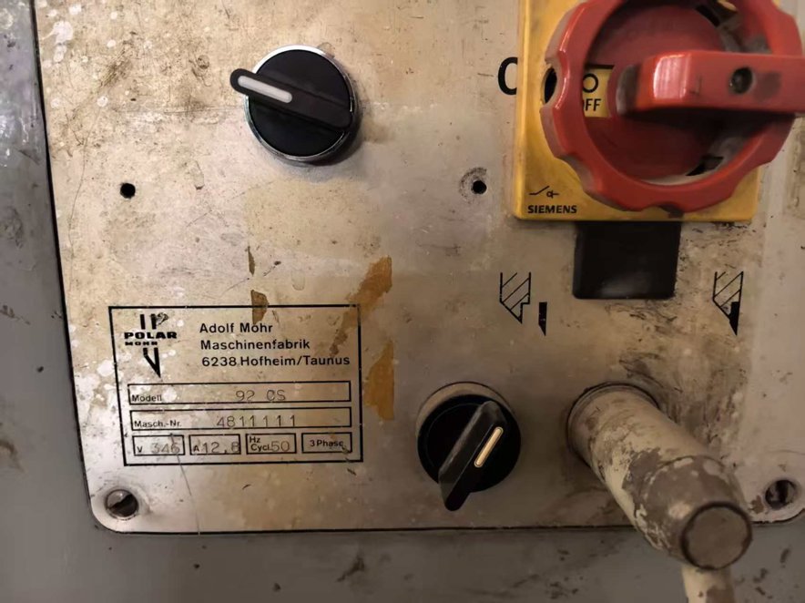 Paper/Sheet Cutting Machines Polar 92 CE