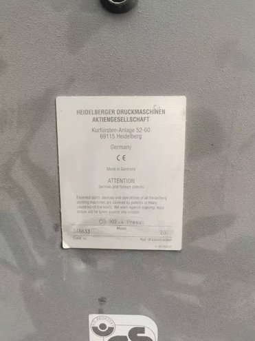 Sheet Fed / Offset Heidelberg CD 102-4