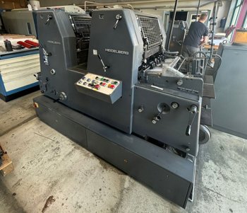Heidelberg GTO Z 52 Printing Machinery, 1992, Stuttgart, Deutschland