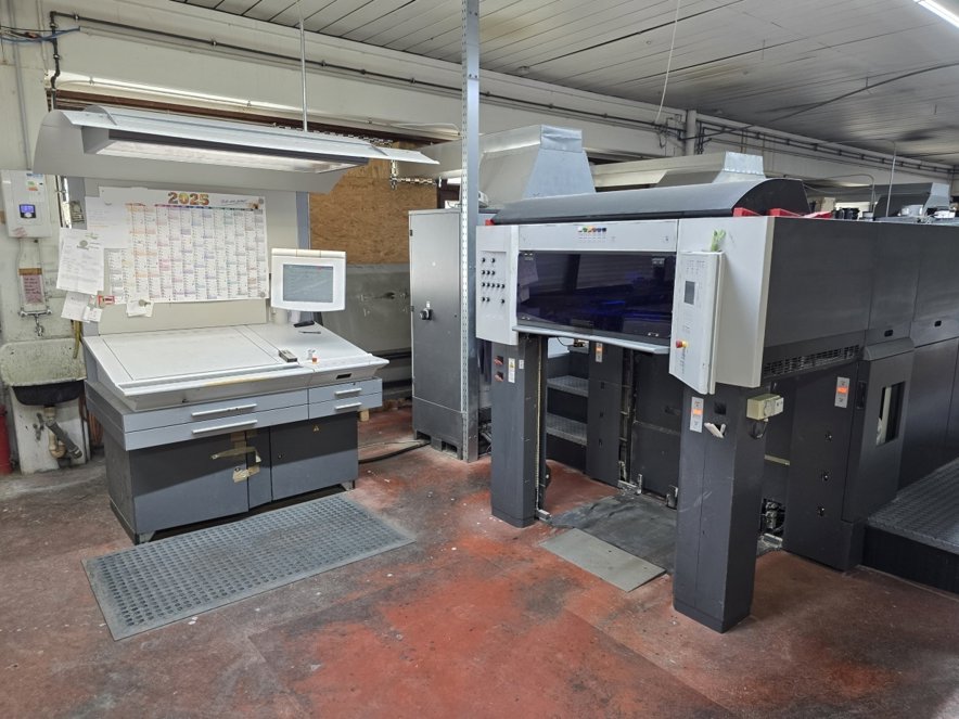 Sheet Fed / Offset Heidelberg Speedmaster CD 74-5 P + LX2 - LE-UV