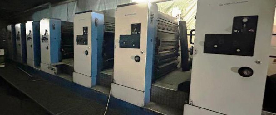 Sheet Fed / Offset KBA Rapida 74-4-UV Led - PWHA