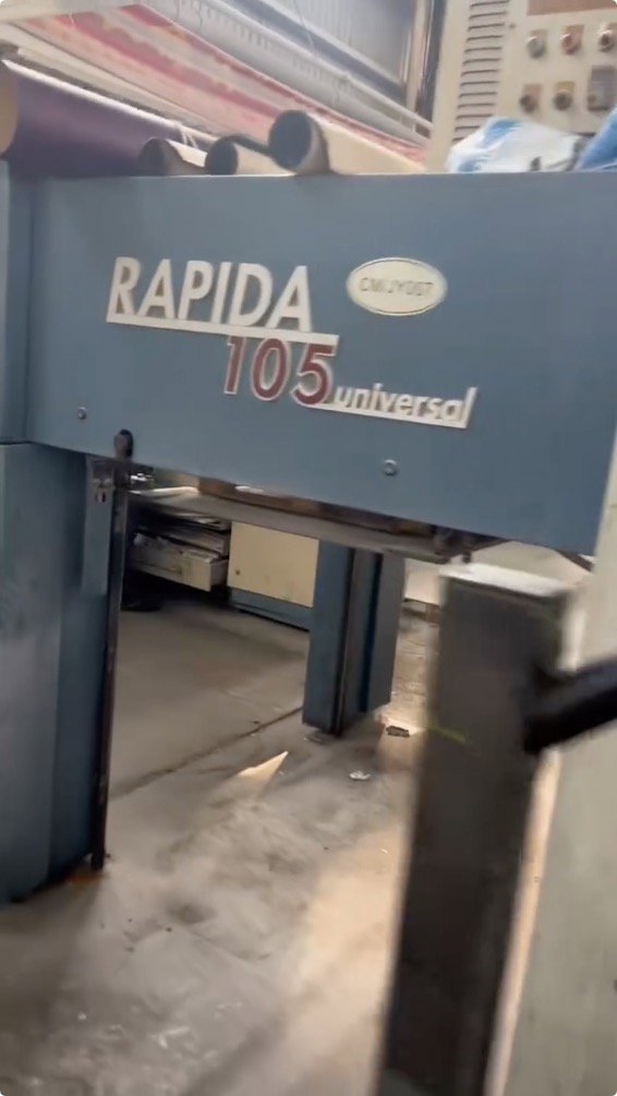 Sheet Fed / Offset KBA Rapida RA 105-4