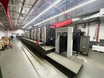 Komori LS 840-P+CX Advanced LED-UV Printing Machinery, 2021, Oslo, Norway