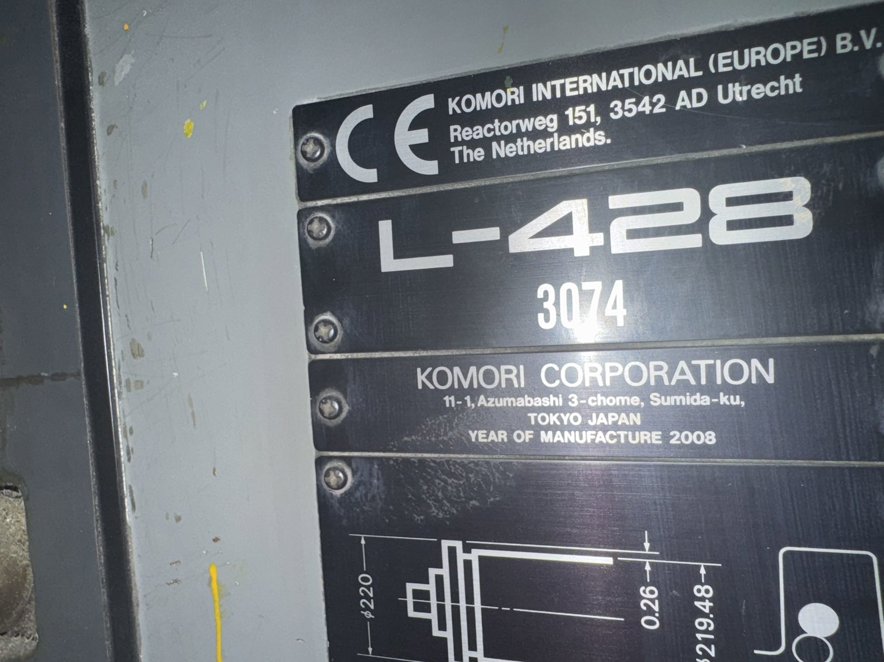 Sheet Fed / Offset Komori Lithrone L-428