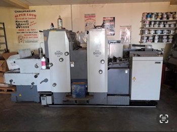 Ryobi  522 GE Printing Machinery, 2009, Isère, France