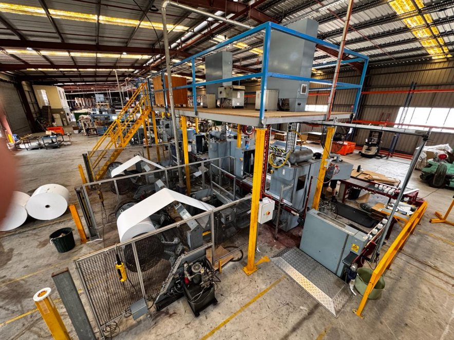 Slitter rewinders Jennerjahn DJJF-39 Fully Automatic Twin Paper Slitting Machine