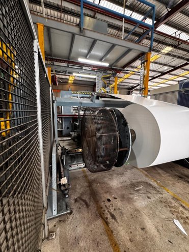 Slitter rewinders Jennerjahn DJJF-39 Fully Automatic Twin Paper Slitting Machine