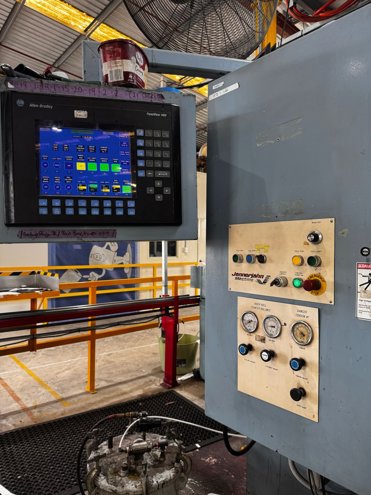 Slitter rewinders Jennerjahn DJJF-39 Fully Automatic Twin Paper Slitting Machine