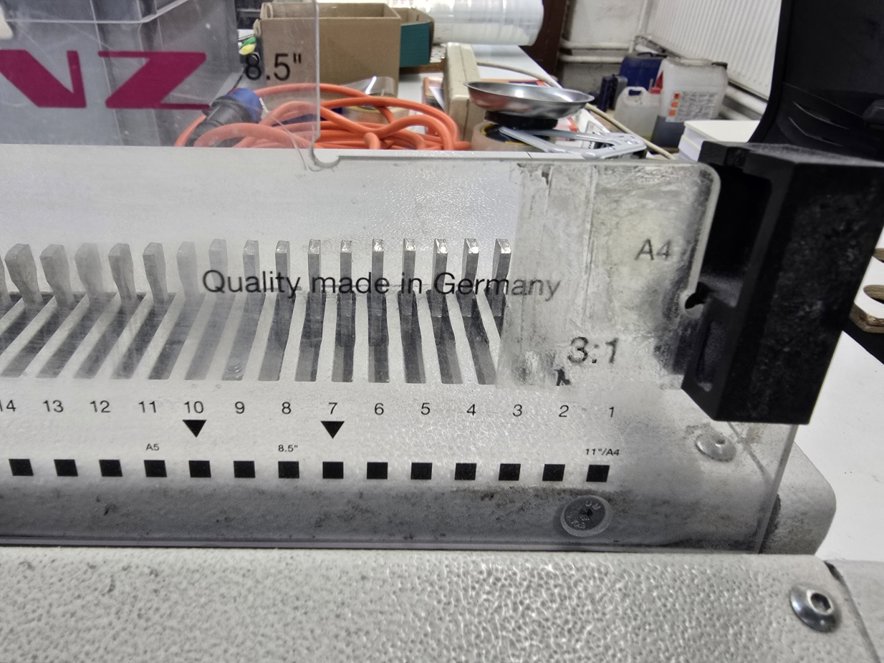 Spiral binding machine RENZ ERW