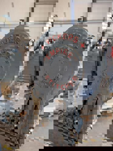 Stitching and folding Vickers Armstrongs Heavy Duty Wire Stitcher