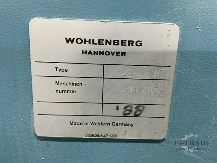 Three Knife Trimmer Wohlenberg 44 FM 50