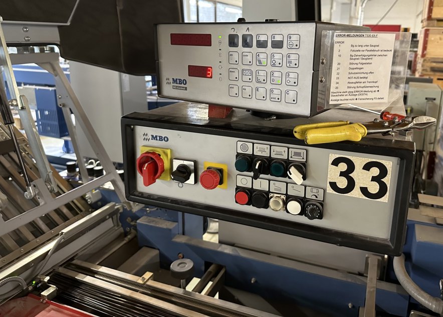 Buckle folding machines MBO T 530/6-X-F