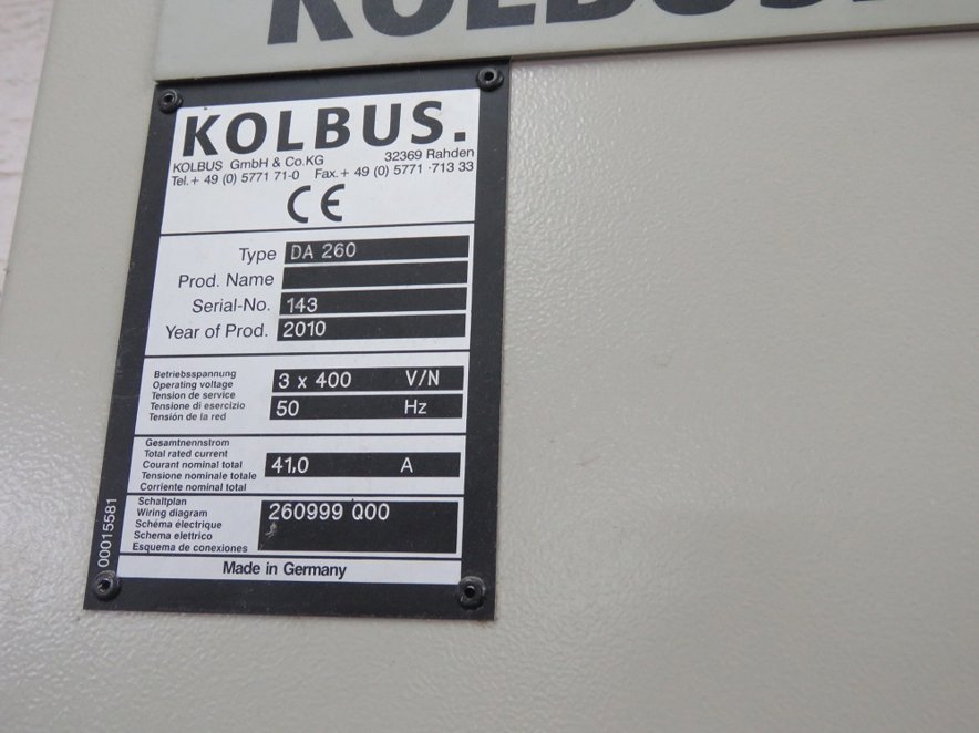 Case makers Kolbus DA 260