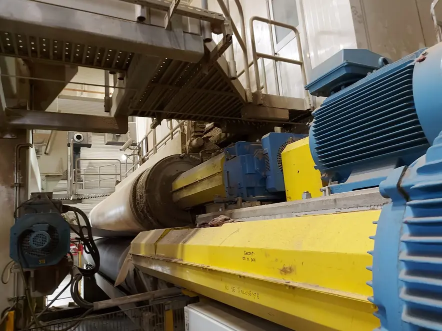 Corrugated Box Machines  Honeywell scanner and calender corrugated cardboard