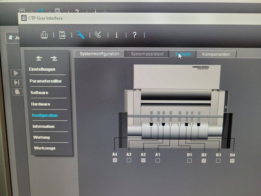CTP systems Heidelberg Suprasetter A 106 Gen V