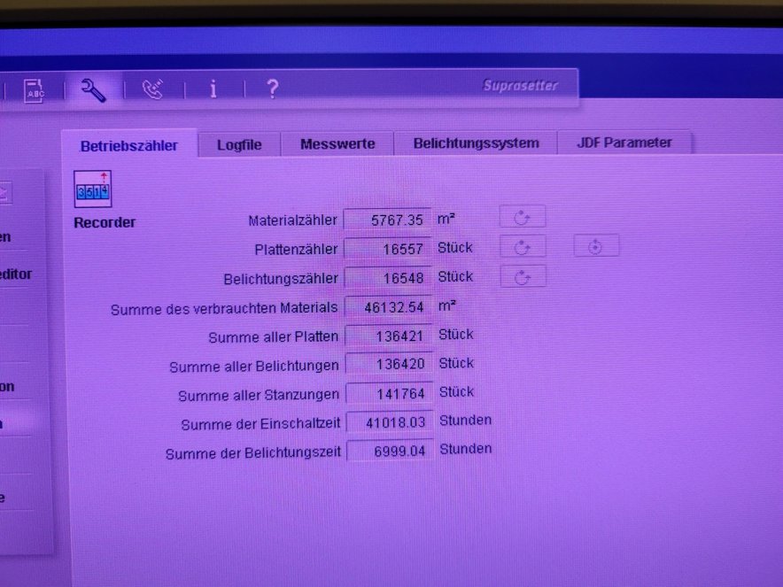 CTP systems Heidelberg Suprasetter A52 / A74