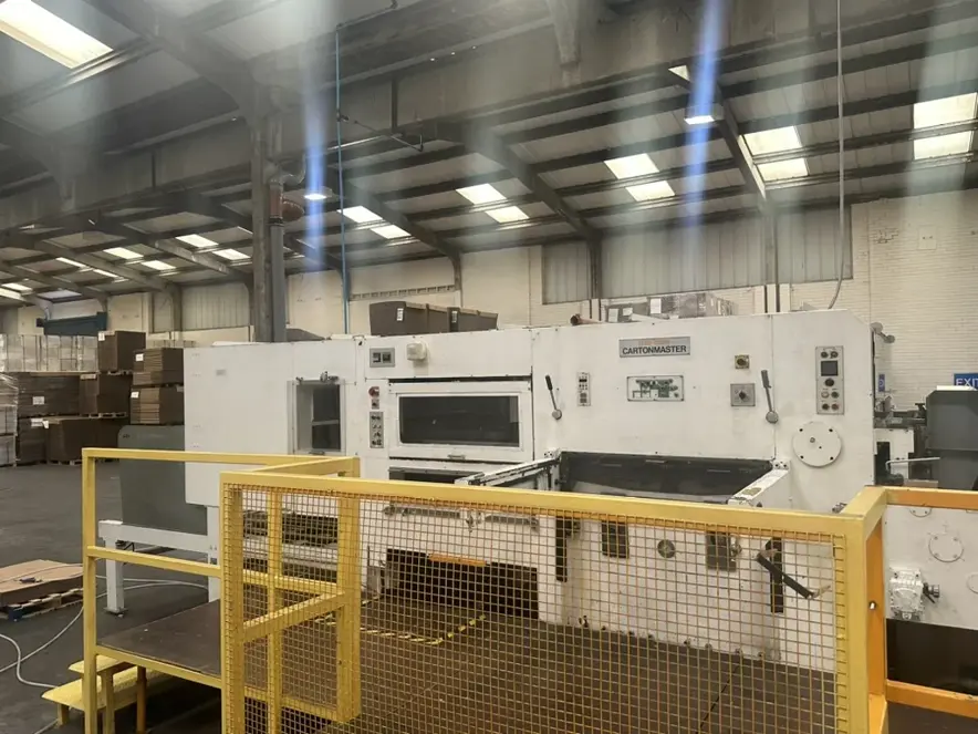 Die cutting Asahi Cartonmaster AP1600